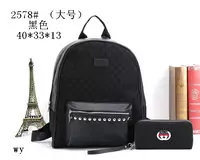 double g gucci backpack w40h33d13 black